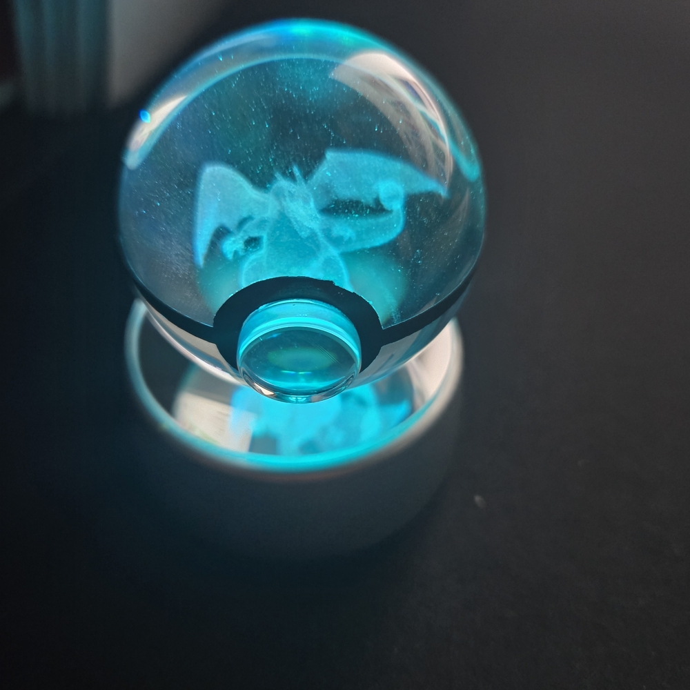 Pokemon 3D Crystal Ball of CHARIZARD